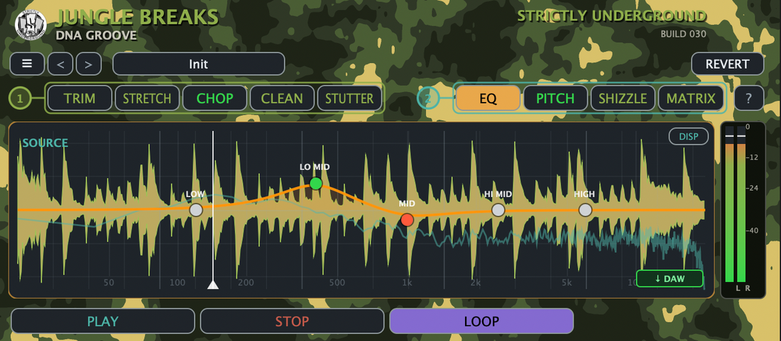 Pitch and EQ module